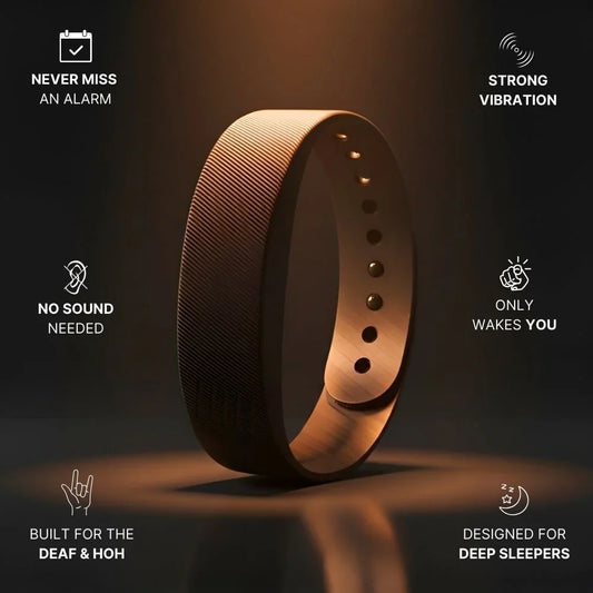 AeriSleep Band — Silent Vibrating Alarm Wristband